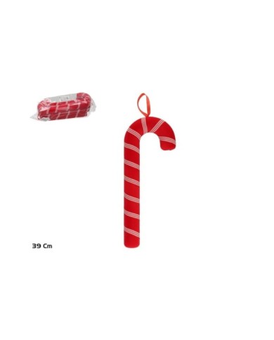 COLGANTE BASTON XMAS DECORATIVO 15,5X39CM