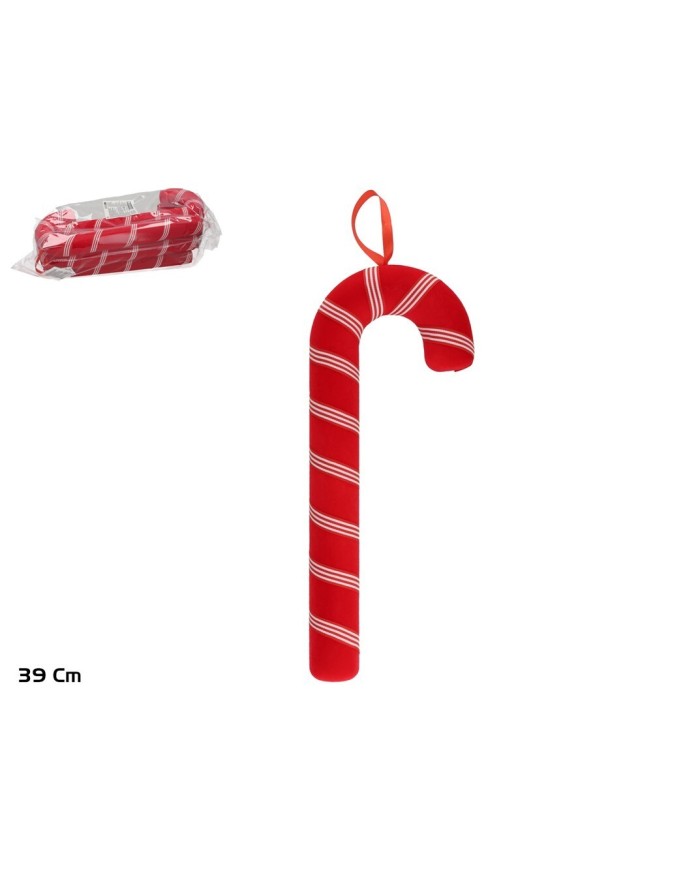 COLGANTE BASTON XMAS DECORATIVO 15,5X39CM