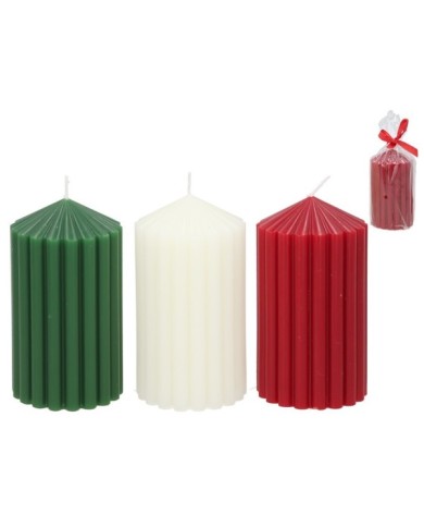 VELA TACO DENTADA 6,8X13CM 3SURT