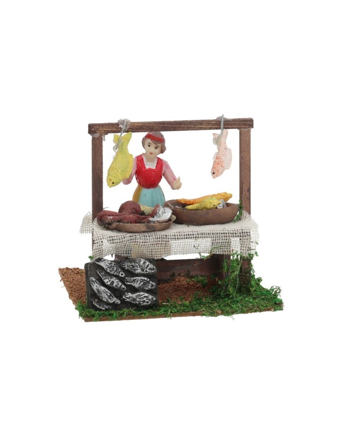 ESCENA FIG. PESCATERA 12X12X10,5CM