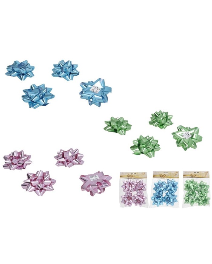 SET 4 POMPONES AUTOADHESIVOS 10CM 3 SURT.