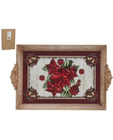 BANDEJA FLOR 39X25X2,5CM