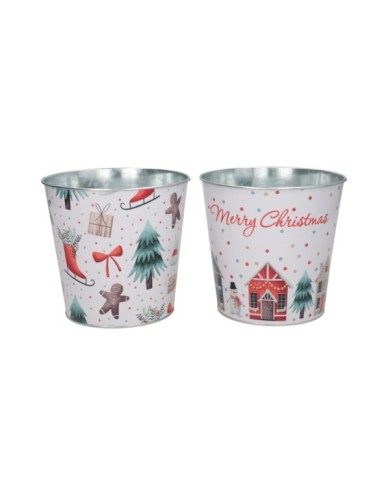 MACETERO METAL PONSY 16,5CM