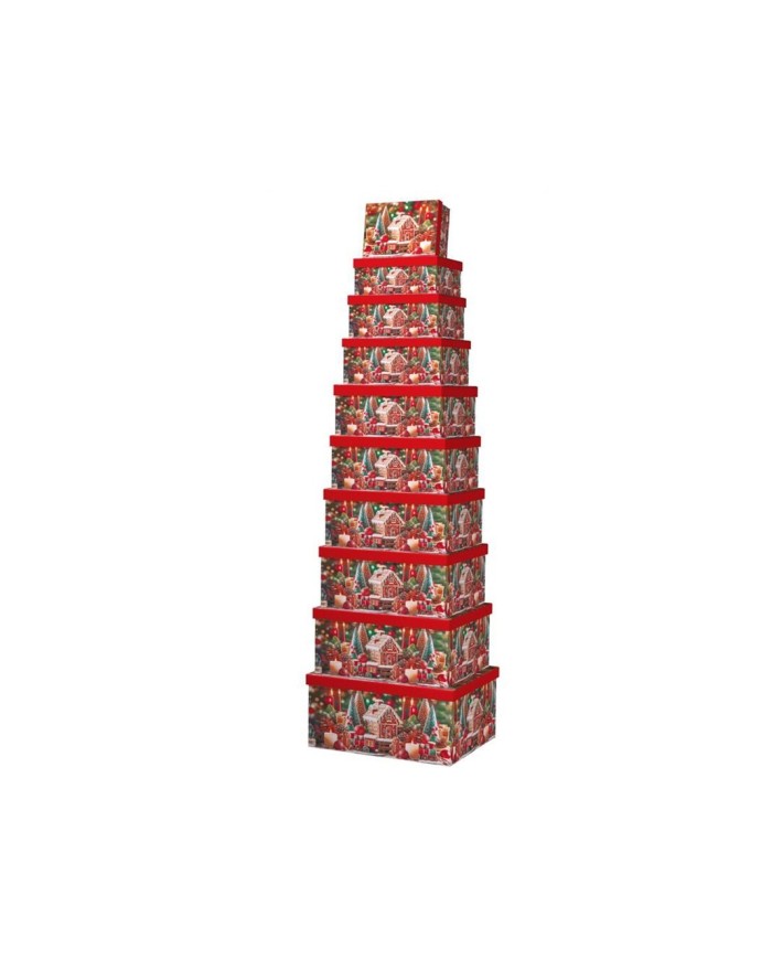 S/10 CAJAS RECTANGULARES FIDEL 37,5X29X16CM