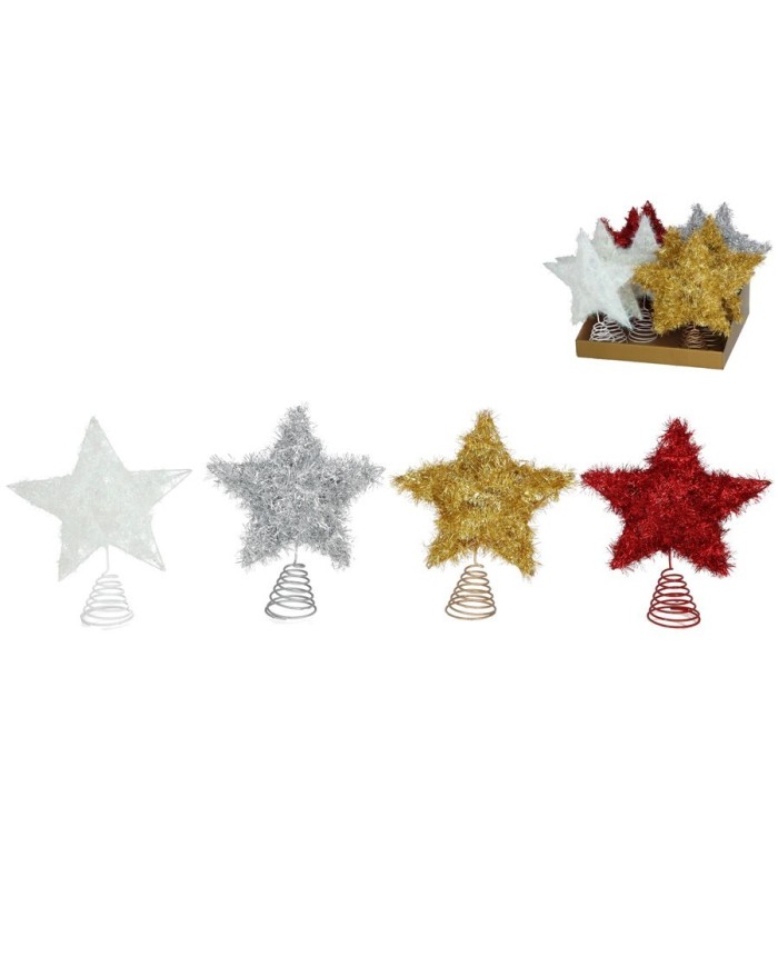 PUNTA ARBOL ESTRELLA 25X30CM 4STD