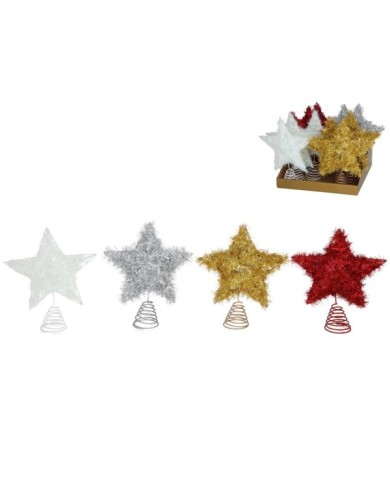 PUNTA ARBOL ESTRELLA 20X25CM 4STD