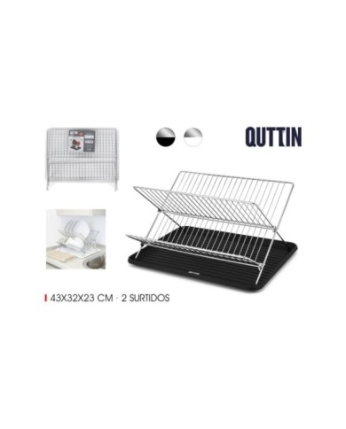 ESCURREPLATOS METAL C/BJA 43X32X23C QUTTIN