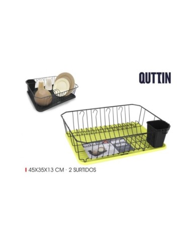 ESCURREPLATOS C/BANDEJA 45X35X13CM PRIVI