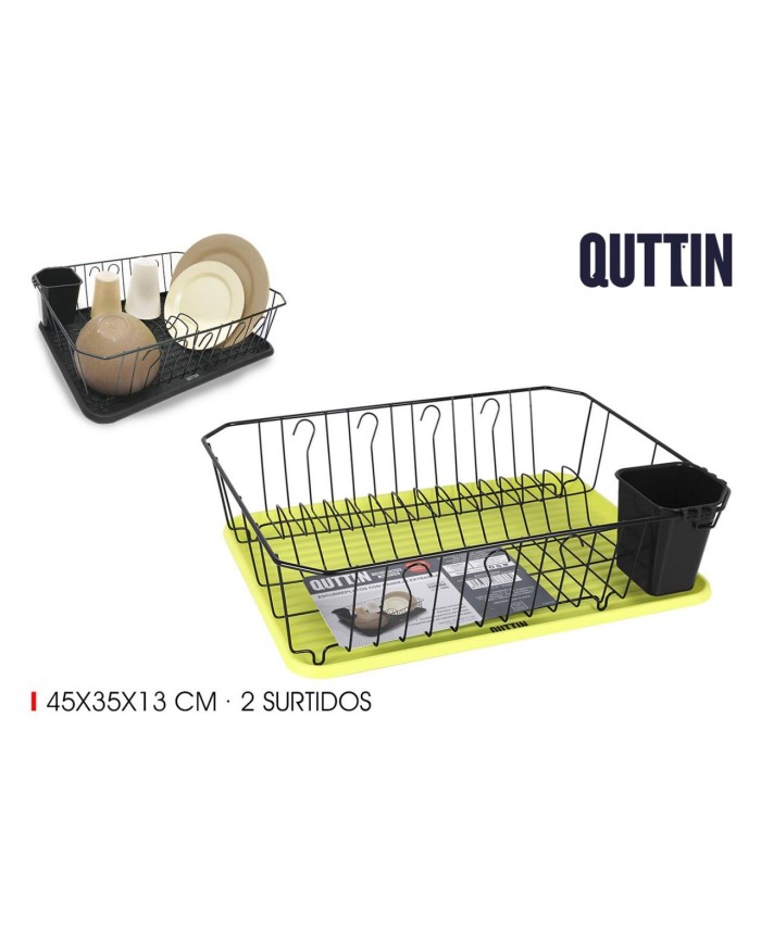 ESCURREPLATOS C/BANDEJA 45X35X13CM PRIVI