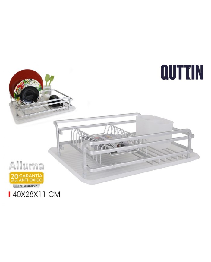 ESCURREPLATOS ALLUMA 40X28X11CM CONFORTIME