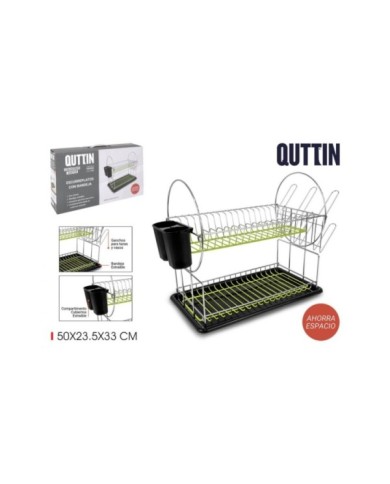 ESCURREPLATOS C/BANDEJA 50X23.5X33 QUTTIN