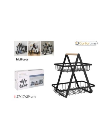PRJ CESTA ORDENACION METAL 2 NIVELES CONFORT