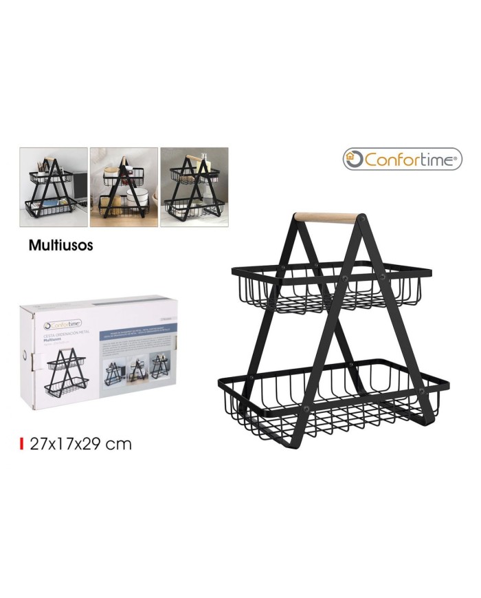 PRJ CESTA ORDENACION METAL 2 NIVELES CONFORT
