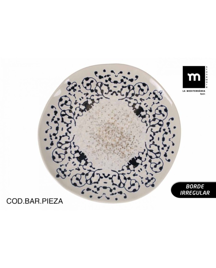 PLATO LLANO 26cm JERICA Iberica BRILLO