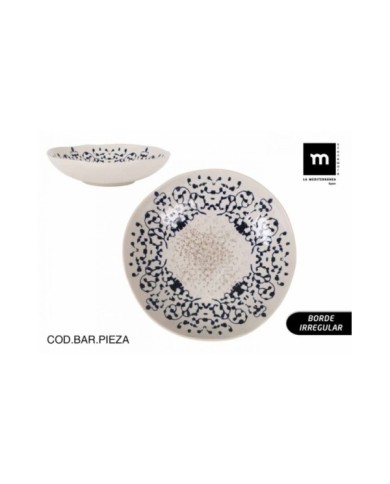 PLATO HONDO 21cm JERICA Iberica BRILLO