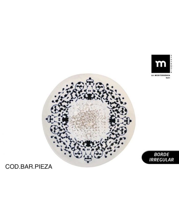 PLATO POSTRE 20cm JERICA Iberica BRILLO