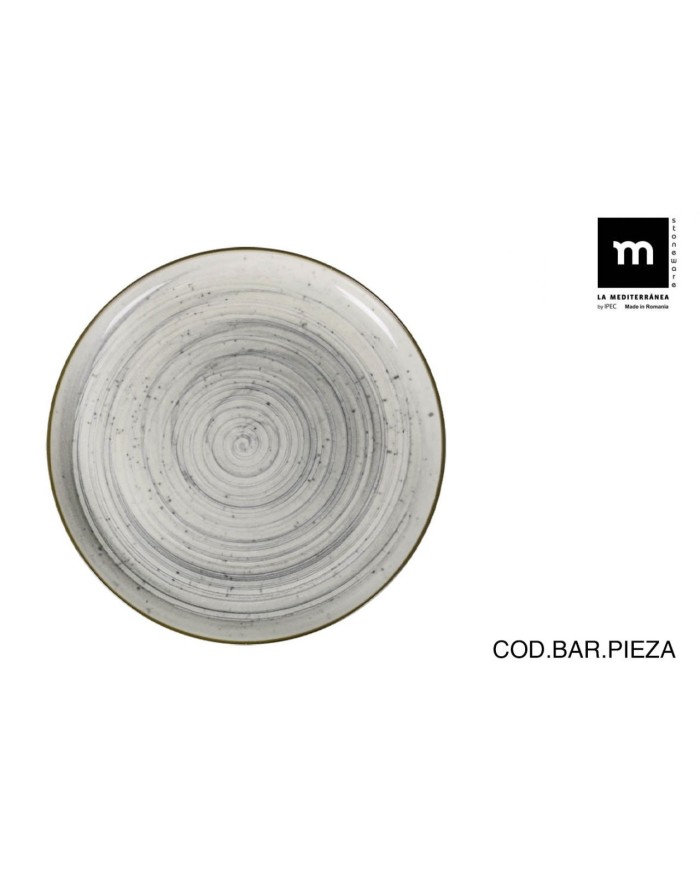 FUENTE REDONDA 27cm VORTEX NORDIC IVORY BRILLO