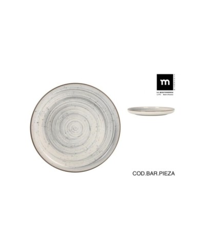 FUENTE REDONDA 25cm VORTEX NORDIC BRILLO