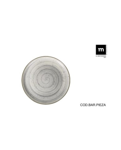 FUENTE REDONDA 20cm VORTEX NORDIC IVORY BRILLO