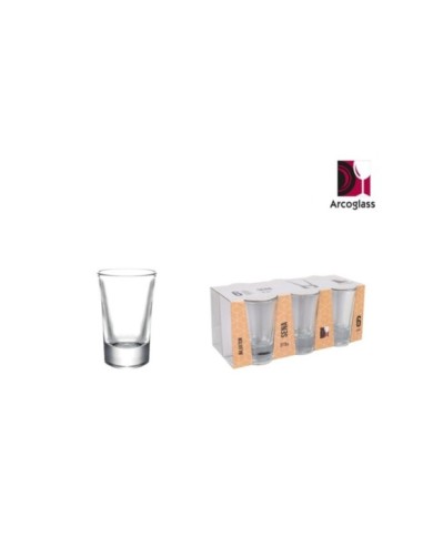 SET 6 VASOS CHUPITO 37.5cc SENA AG