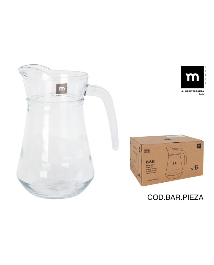 PRB JARRA VIDRIO BAR 1000cc