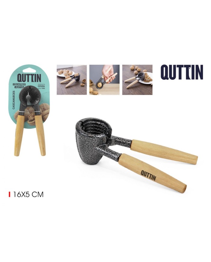 96 CASCANUECES M/MADERA 16X5CM QUTTIN