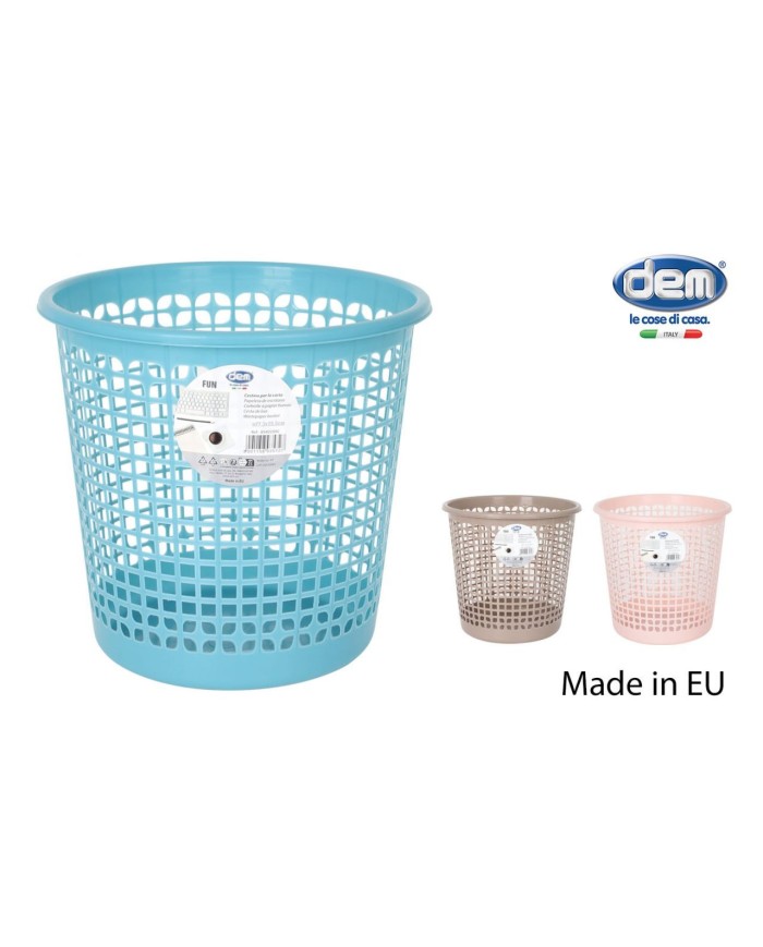 PAPELERA DE ESCRITORIO FUN COLORES