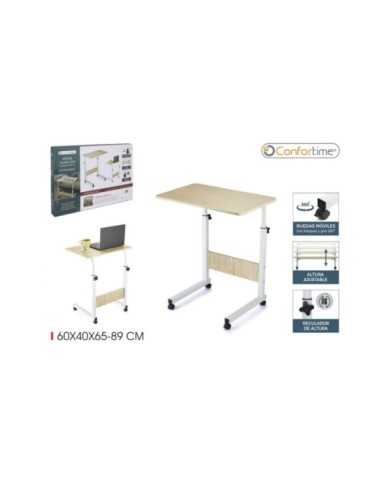 MESA AUXILIAR MADERAMETAL PLEGABLE CONFORTIME