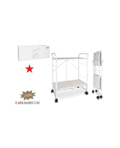 Y CARRO CAMARERA PLEGABLE 68X36X104.5