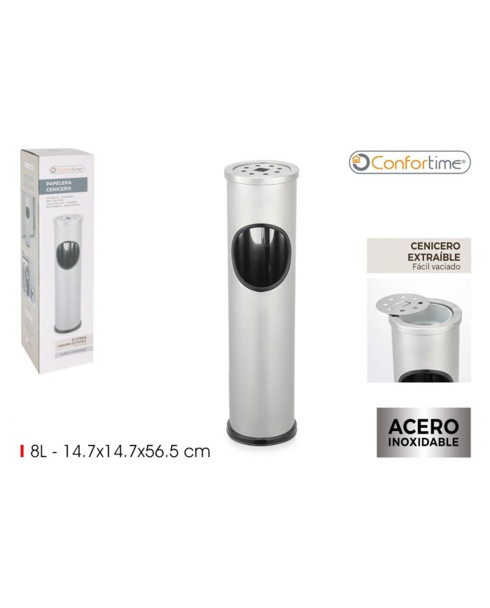 PAPELERACENICERO SS 8L CONFORTIME