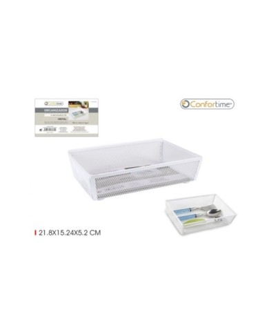 PRB ORGANIZADOR METAL 21.8X15.24X5.2CM CONFO