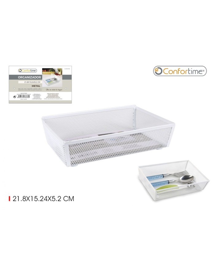 PRB ORGANIZADOR METAL 21.8X15.24X5.2CM CONFO