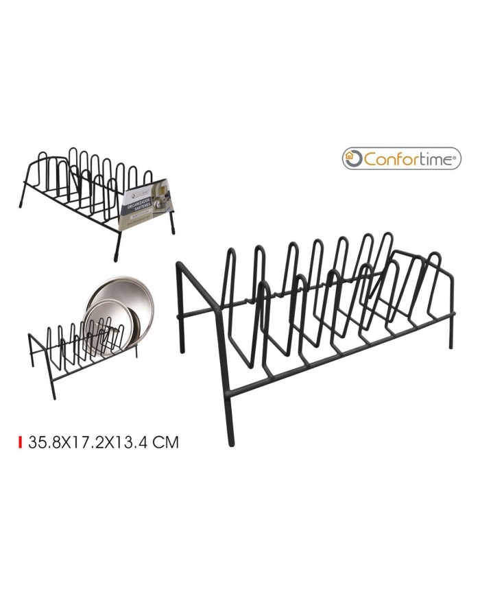 EK ORGANIZADOR SARTEN 35.8X17.2X13.4CM CONFORTI