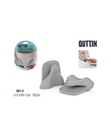 F 144 SET2 MANOPLA COCINA SILICONA QU