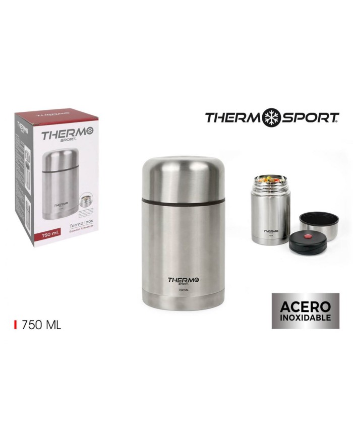 TERMO COMIDA INOX 750ML THERMOSPORT