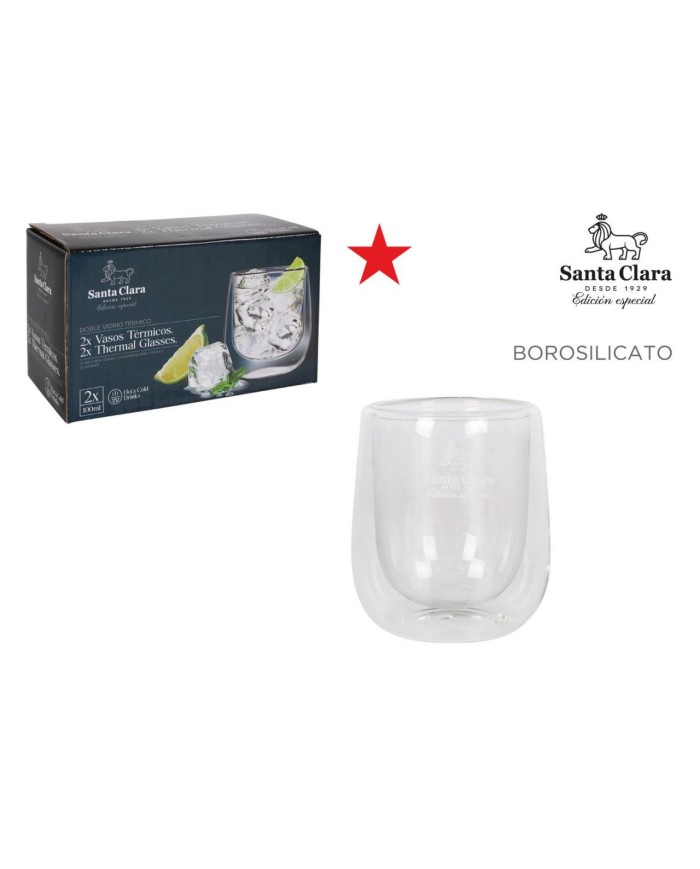 Y SET 2 VASOSTERMICOS BORO.100ML SANTA CLA