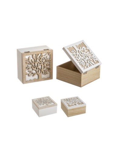 CAJA MADERA TROQUELADA SURT/2