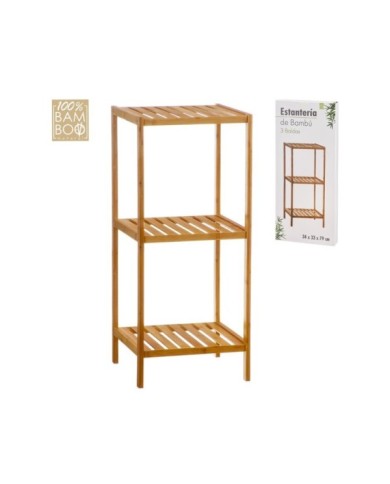 ESTANTERIA BAMBU 3 BALDAS