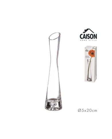 JARRON CRISTAL CAJA /REGALO 20 cm