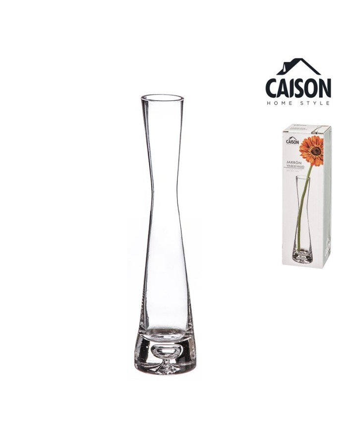 JARRON CRISTAL CAJA REGALO 20 cm