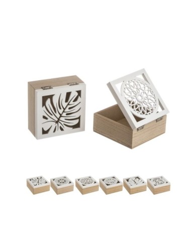 CAJITA MADERA TROQUELADA SURT/6