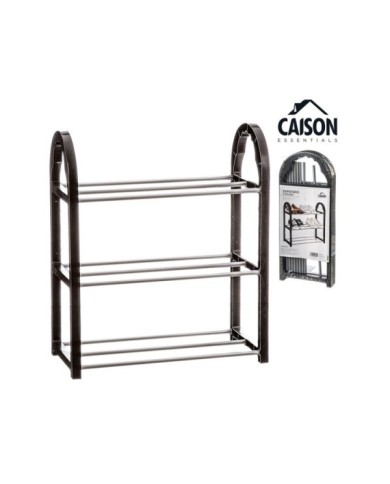 ZAPATERO 3 ESTANTES PLASTICO Y METAL