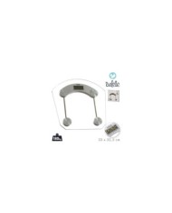 BASCULA DE BAÑO DIGITAL CRISTAL