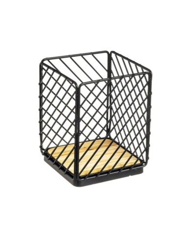 CUBERTERO METAL/MADERA 14 cm