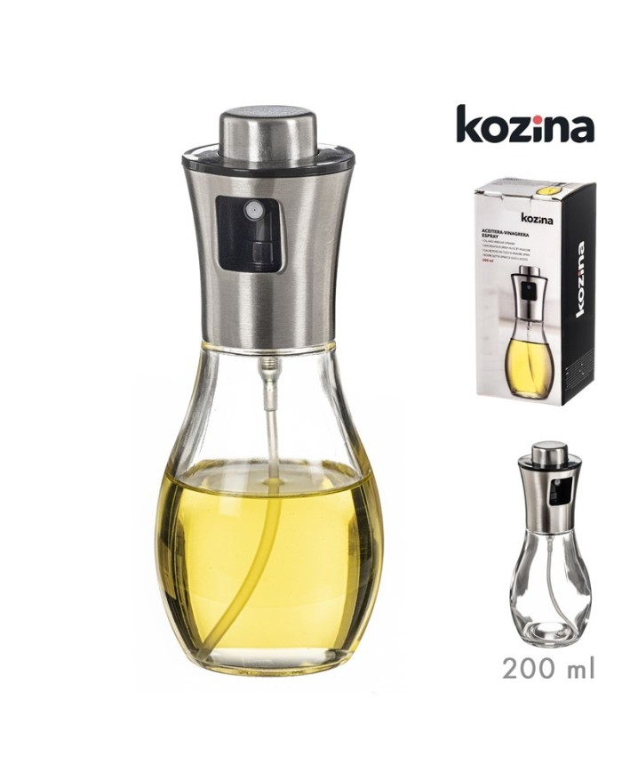 ACEITERA VINAGRERA SPRAY 200 ml CROM WAVY