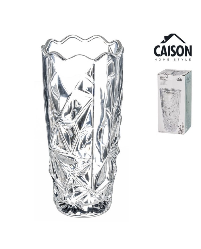 JARRON CRISTAL ATENEA 30x13 cm