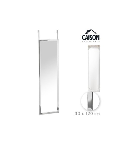 ESPEJO PUERTA 30x120 cm PLATEADO