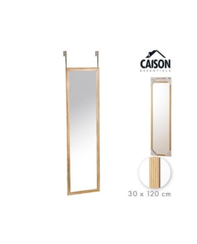 ESPEJO PUERTA 30x120 cm NATURAL