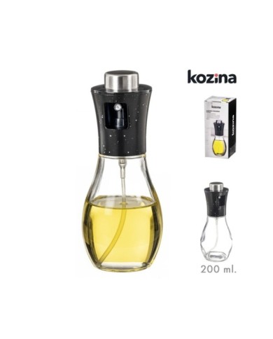 ACEITERA-VINAGRERA SPRAY 200 ml NEGRO