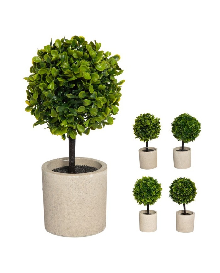 MACETA CON ARBOL BOLA S/4